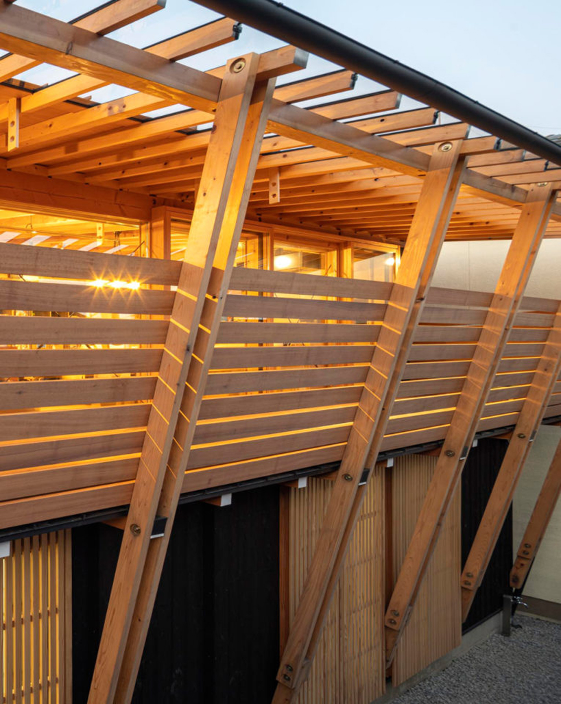 masaru takahashi clads family house 'G' in charred wood exterior in japan - 7