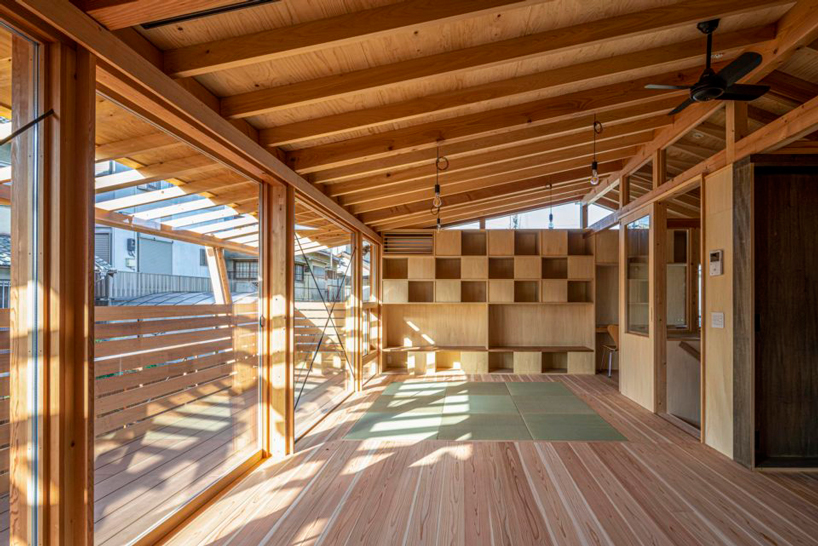 masaru takahashi clads family house 'G' in charred wood exterior in japan