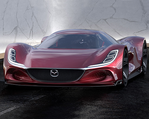mazda RX-10 vision longtail conceptualizes 1,030 hp halo hypercar