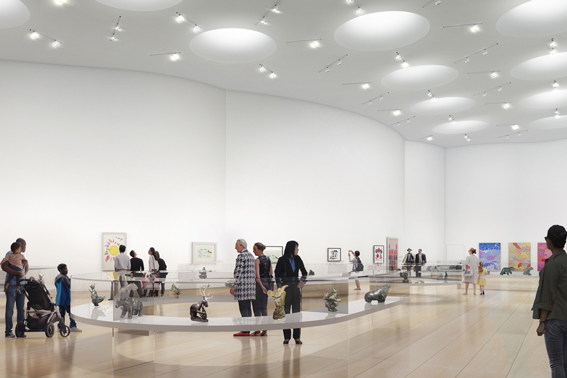 michael maltzan designs a new inuit art centre to celebrate canada's indigenous culture designboom