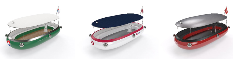 michael young designs electric commuter boat as alternative transport link in hong kong
