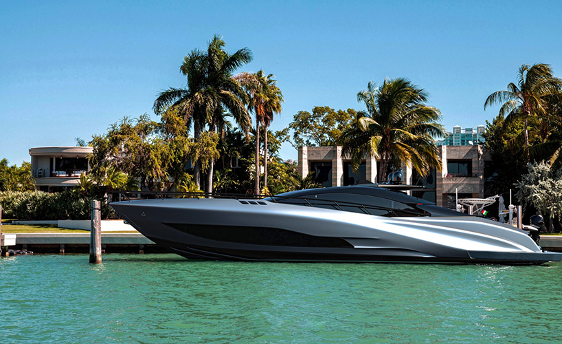 88-foot officina armare A88 gransport yacht inspired by hypercars - 1