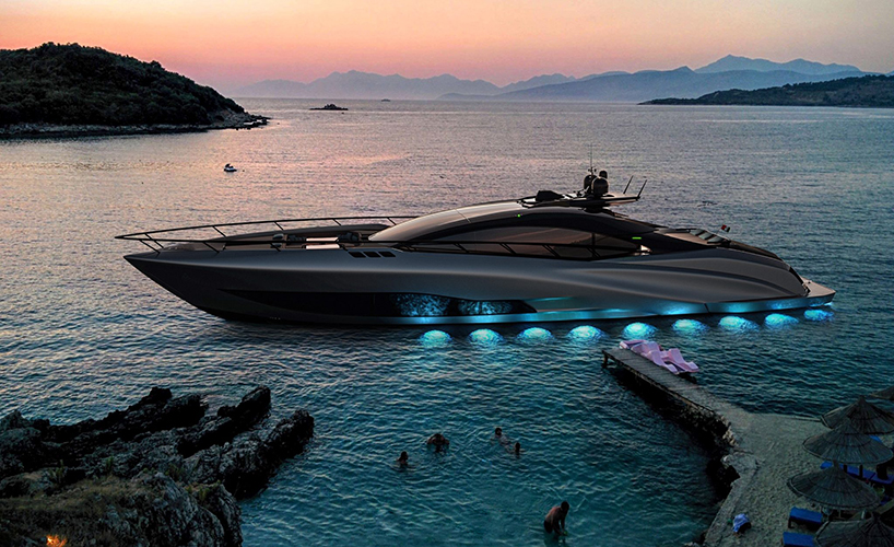 88-foot officina armare A88 gransport yacht inspired by hypercars - 6