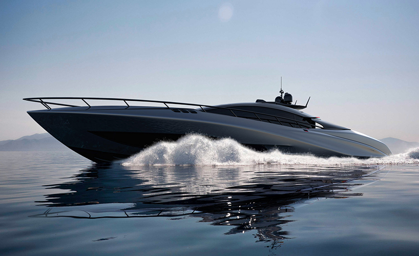 88-foot officina armare A88 gransport yacht inspired by hypercars - 2