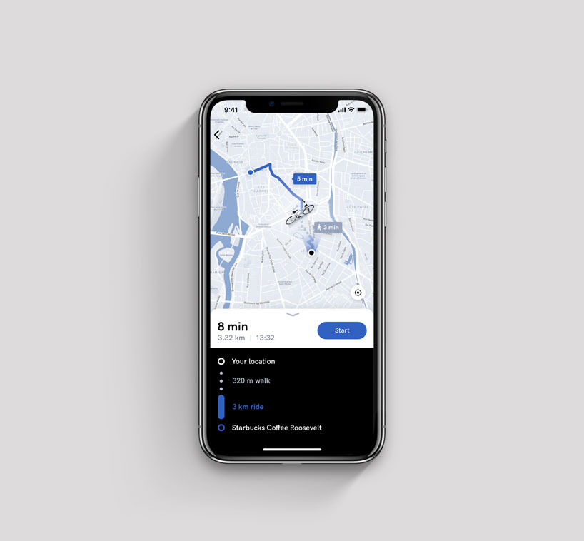 ora ito designs the lightweight angell bike featuring a handlebar touchscreen designboom