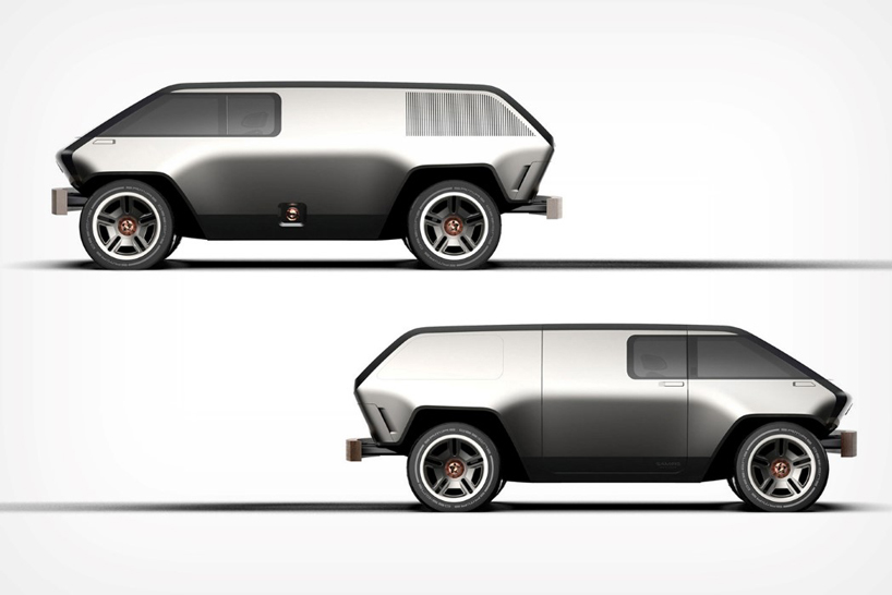 samir sadikhov reimagines tesla cybertruck as a minivan hybrid curt brubaker