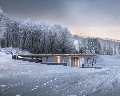 studio neba's private house in norway is a stargazing sanctuary