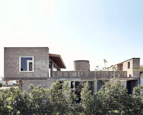 ghezzi novak's residential design in peru references paracas textiles