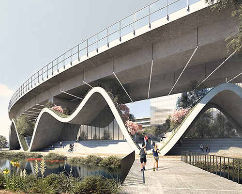 LMTLS proposes undulating structure to revitalize honggye stream in seoul, korea