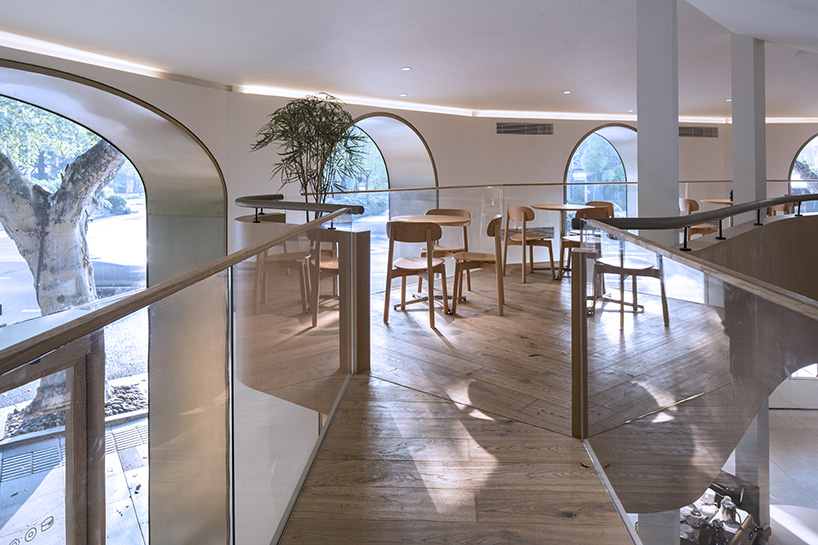 WJ design sets phoenix tree inside anshuka pastry shop in hangzhou, china - 3