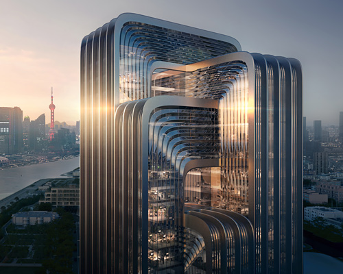 zaha hadid architects to build CECEP's new shanghai headquarters