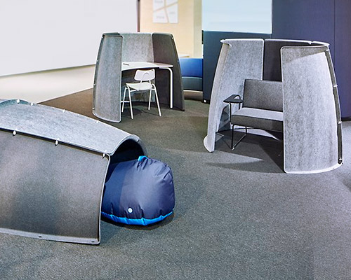 petteri hakkinen's 'nook' is a versatile partition tool for learning environments