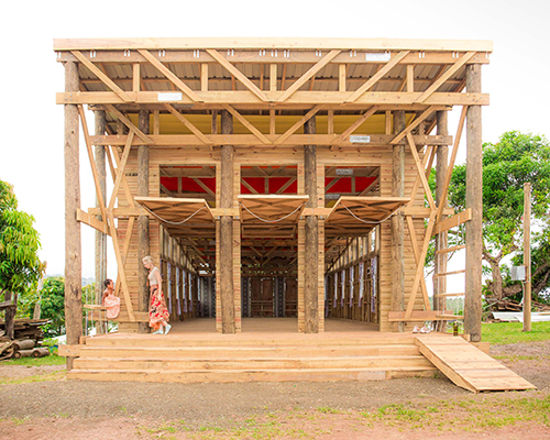 CAUKIN studio introduces gathering space in fiji with its naidi community hall