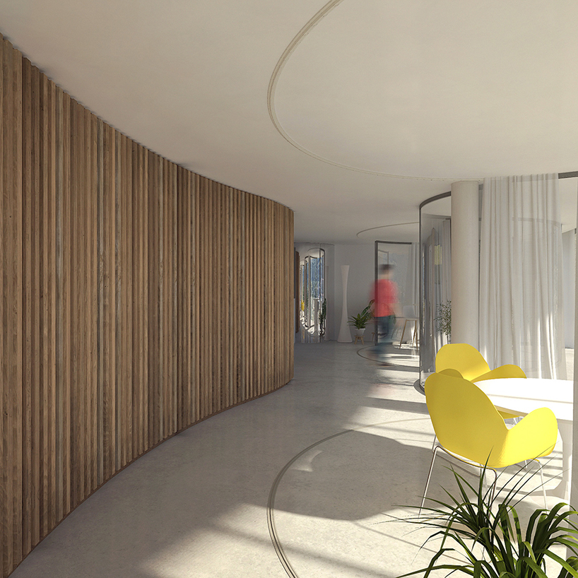 maison W pleated house