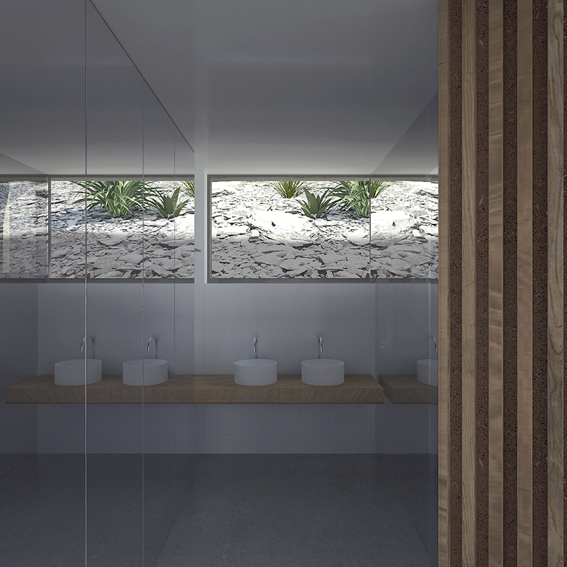 maison W pleated house