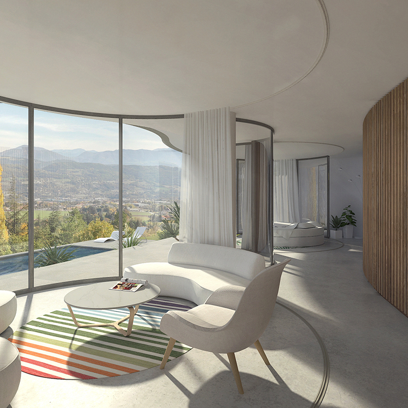 maison W pleated house