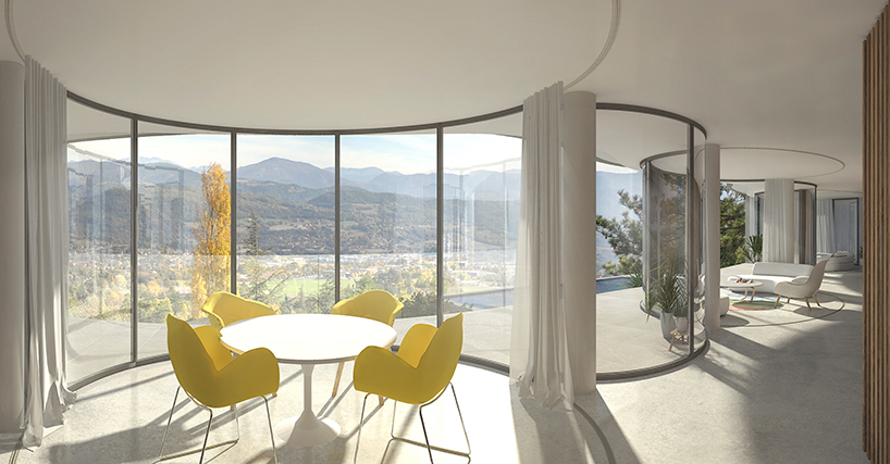 maison W pleated house