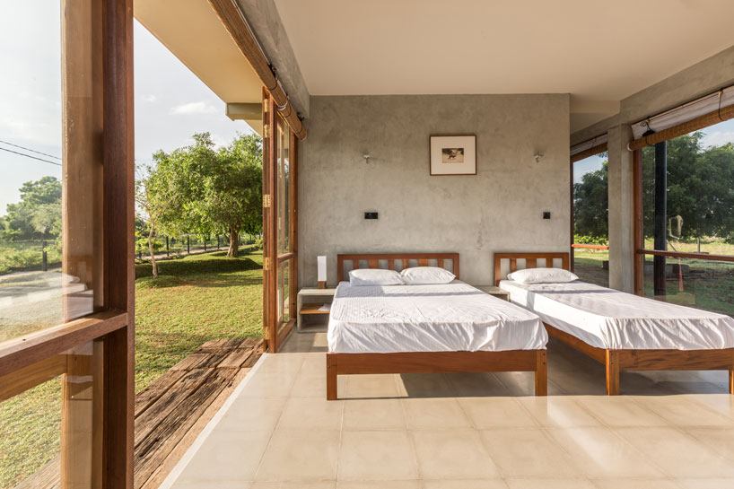 the tree tops wild life bungalow by chinthaka wickramage frames views in sri lanka designboom