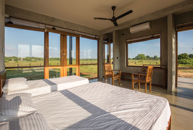 the tree tops wild life bungalow by chinthaka wickramage frames views in sri lanka designboom