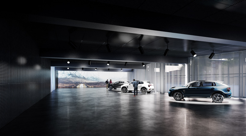 COBE plans design center for global automaker geely in sweden with 'chamber of secrets'