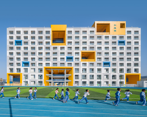 crossboundaries completes prefabricated jinlong school in only 13 months