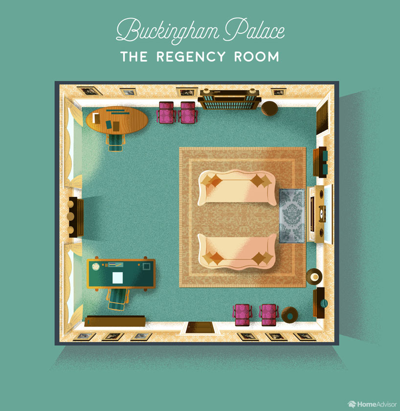 explore the interiors of buckingham palace with the most up-to-date floor plans - 7