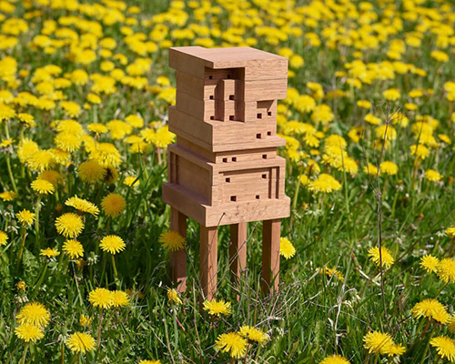 design your own bee house with IKEA's bee home open-source project
