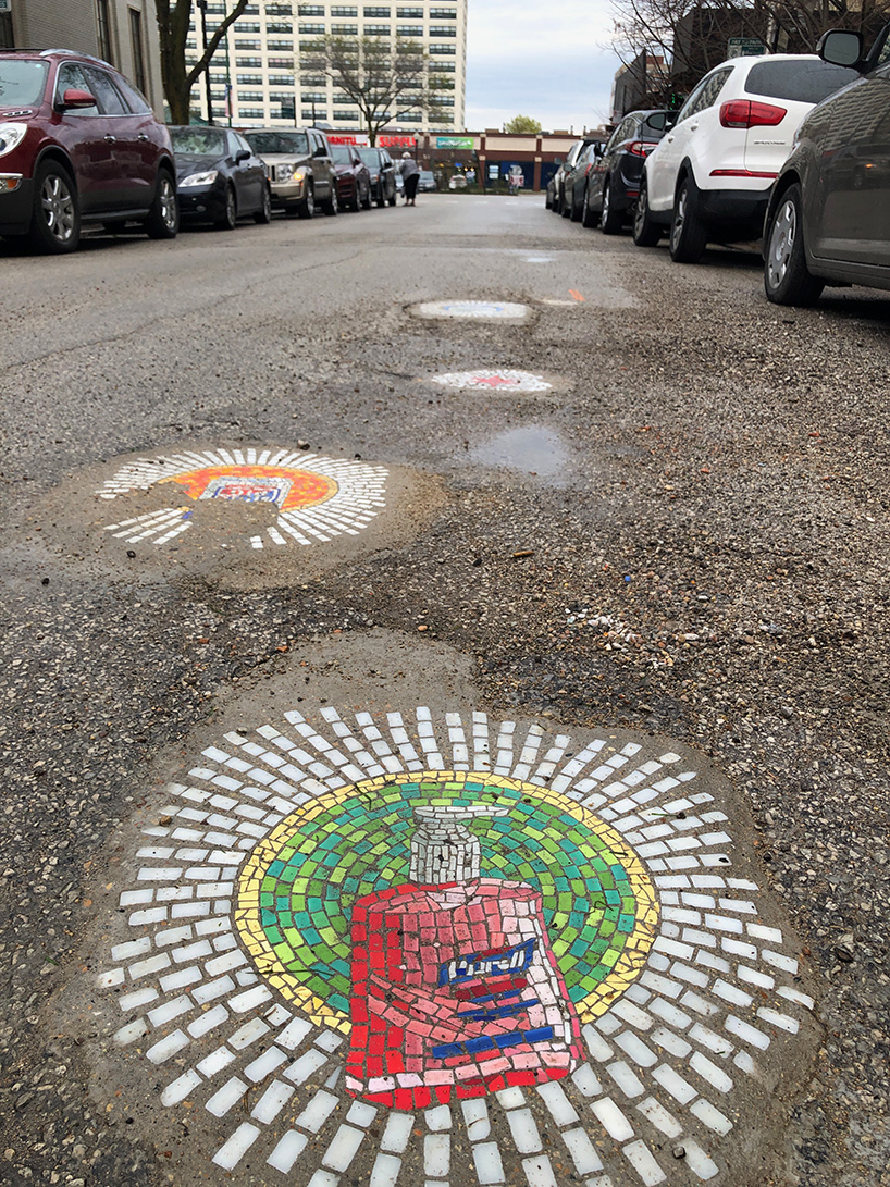 jim bachor fills chicago's potholes with our 'worshiped' COVID-19 essentials