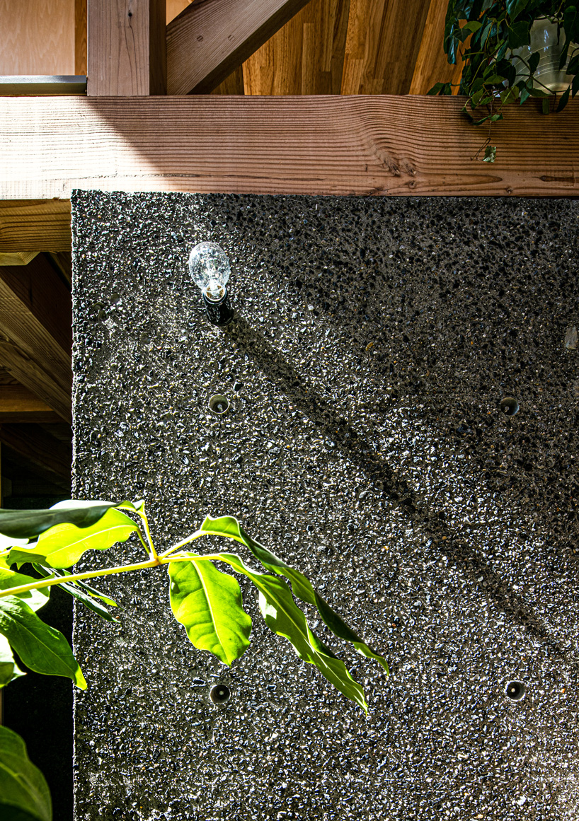 kiyoaki takeda's timber house with five retaining walls in tokyo merges nature with artefact - 2