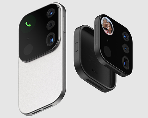 louis berger imagines iphone with modular, detachable gopro-like camera