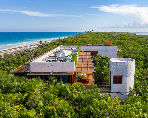 casa bautista is a secluded beachfront villa in mexico designed by PRODUCTORA