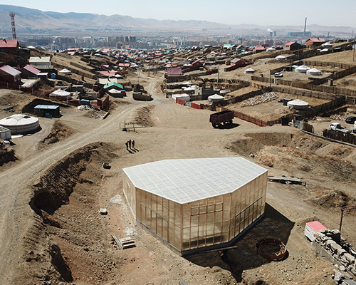 rural urban framework's ger innovation hub enables a sense of community in mongolia