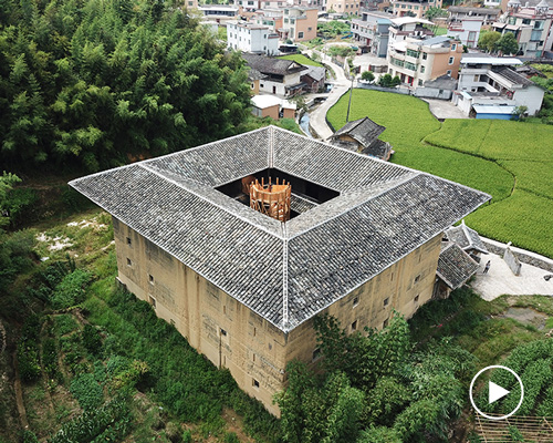 rural urban framework's 'tulou' interventions renew the ancient building typology