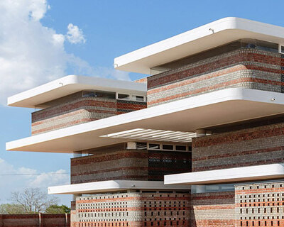 SA builds a school in rural india using low-cost construction techniques