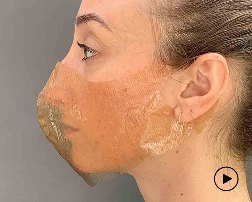 sum studio's home-grown cellulose mask promotes the benefits of biodesign