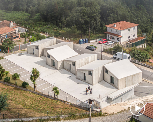 summary completes prefab collective housing building 'vale de cambra' in portugal