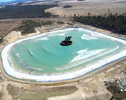 this massive pool in australia generates 5 different types of waves for surfers