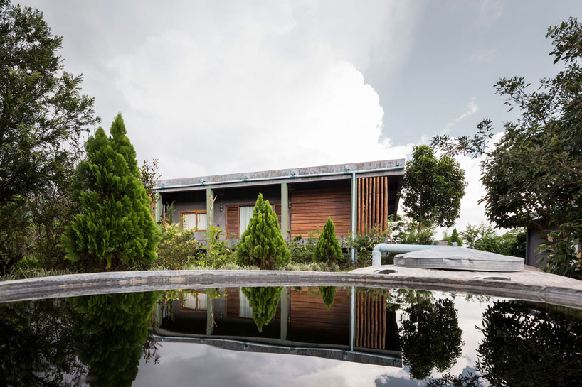 bamboo and concrete builds TOUCH architect's sustainable 'tree villa' in thailand designboom