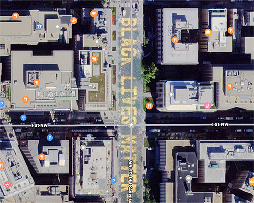 apple and google adjust maps & AI assistants in support of black lives matter