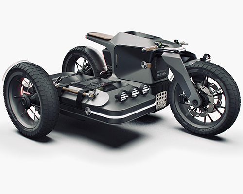 iago valino conceptualizes BMW motorrad x ESMC off-road e-motorcycle