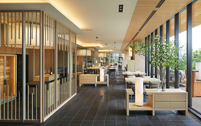 curiosity completes sorano hotel with tent-shaped entrance in tokyo