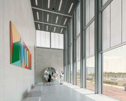 david chipperfield architects adds art museum to carmen würth forum in germany