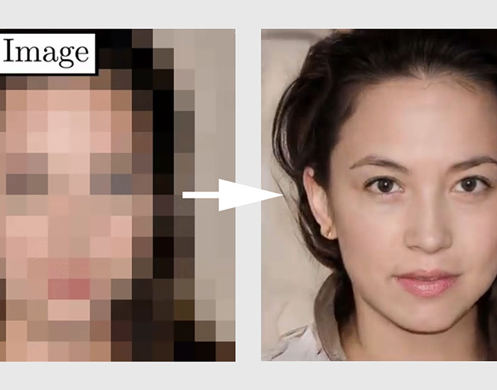 face depixelizer uses StyleGAN, where the AI looks for pictures that