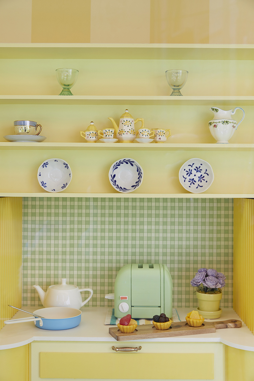 GENTLE MONSTER's dollhouse pop-up store boasts a half-scaled façade