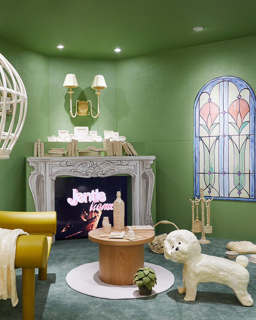 GENTLE MONSTER's dollhouse pop-up store boasts a half-scaled façade
