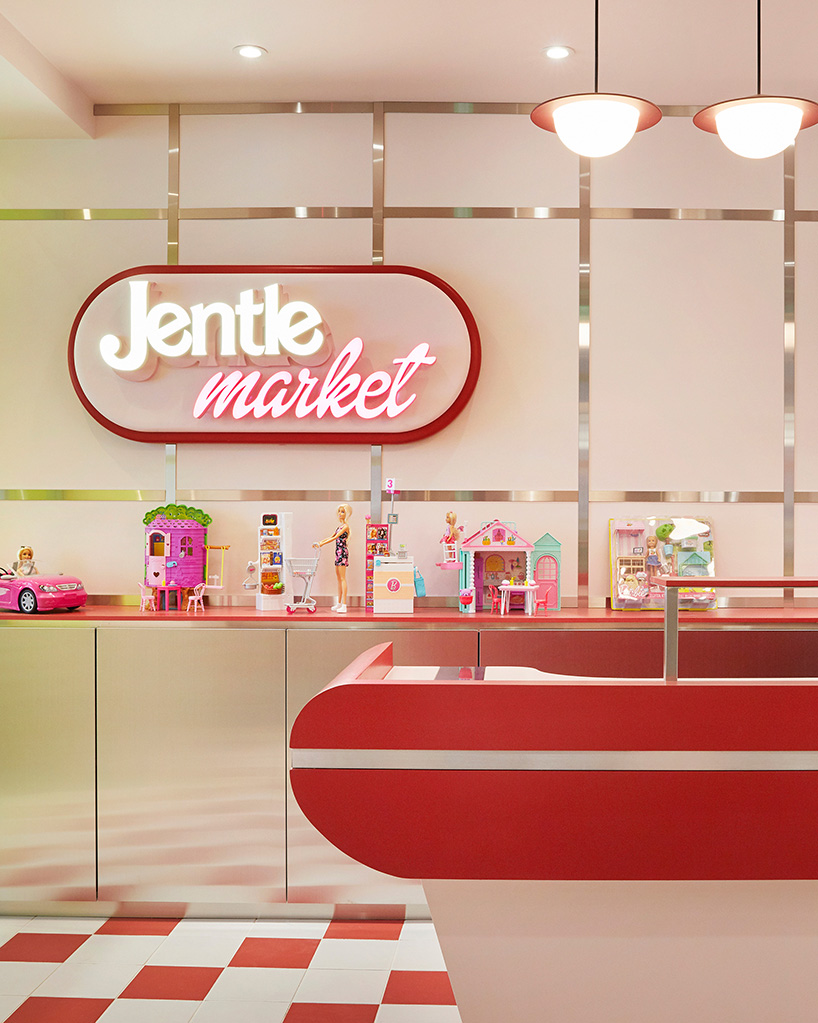 GENTLE MONSTER's dollhouse pop-up store boasts a half-scaled façade