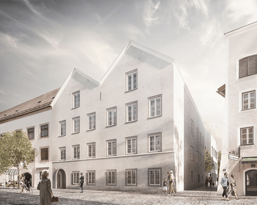 marte marte architects to transform hitler's birth house in austria into police station