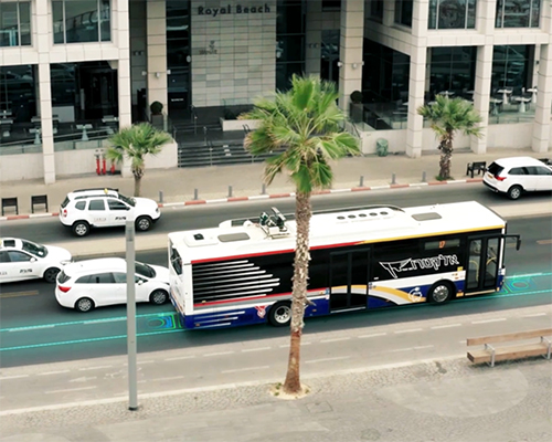 electreon wireless' electric roads in tel aviv to charge cars on the go