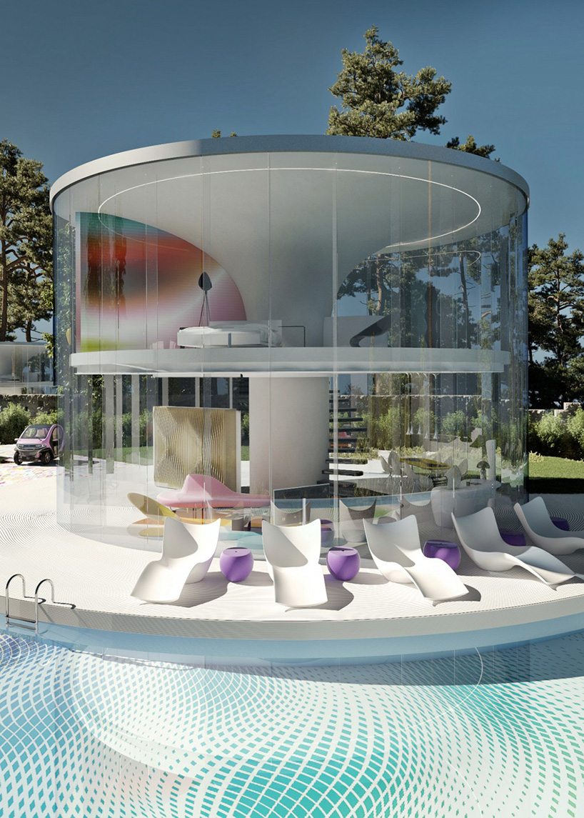 karim rashid's dream house is a futuristic yet economical house in ...