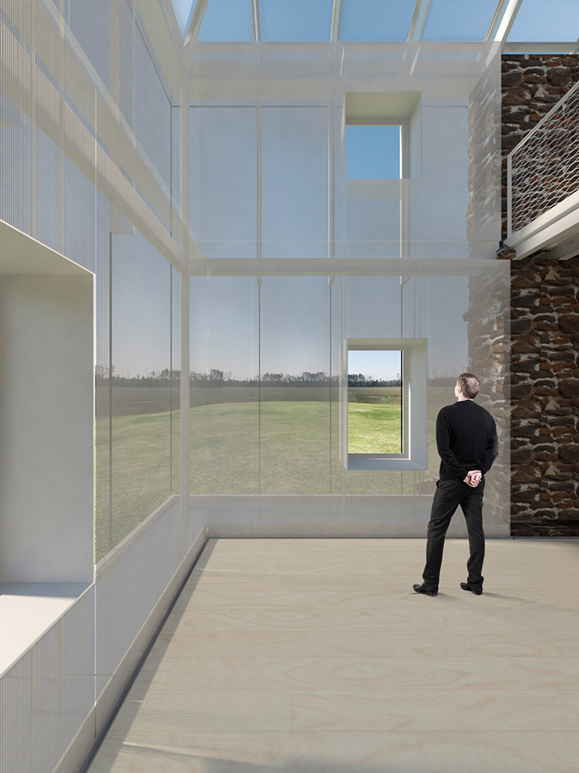 glass house project menokin